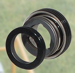 Heavy-duty, cast-iron volute and ceramic-carbon mechanical seal extend service life.